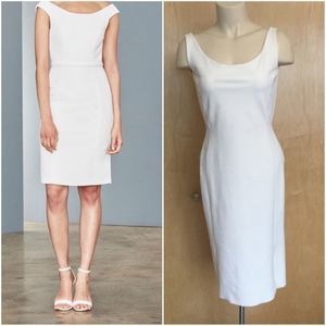 Chiara Boni White Midi Dress